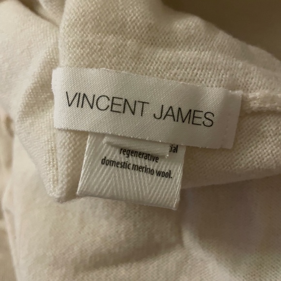 Vincent James Merino Sweater Dress in Ivory, XS/S - Picture 9 of 9
